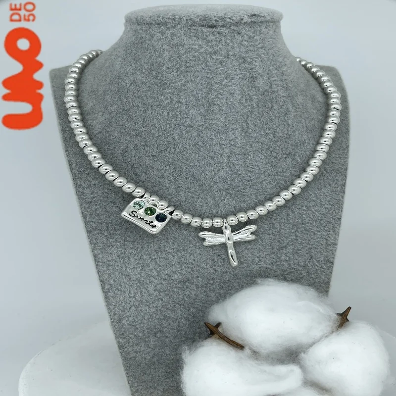 2025 Best Selling Exquisite High Quality UNO DE 50 Fashion Classic 925 Necklace Jewelry Daily Collocation Holiday Romantic Gifts
2025 Best Selling Exquisite High Quality UNO DE 50 Fashion Classic 925 Necklace Jewelry Daily Collocation Holiday Romantic Gifts