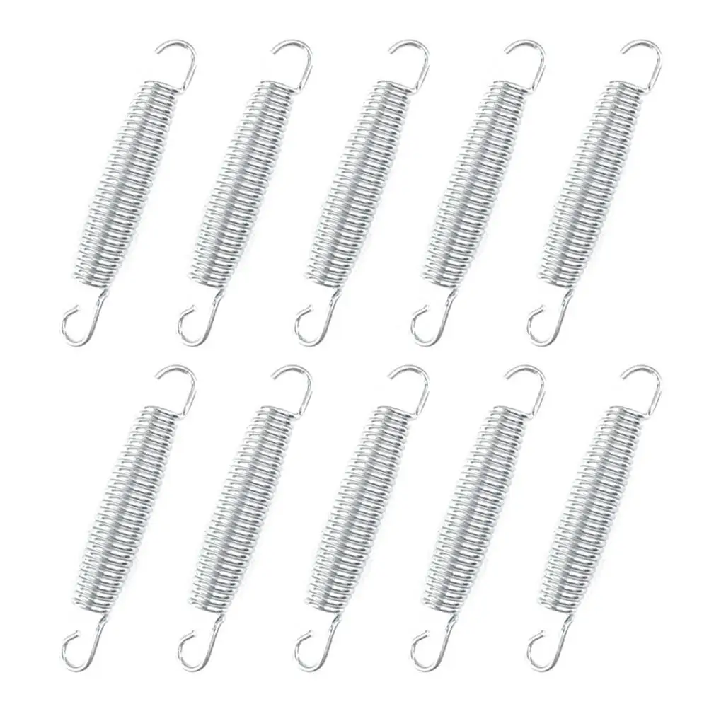 10 Pcs Trampoline Spring Galvanized Steel Wire Durable Anti Rust Tension Extension Outdoor Accessories Fitness Shaping
10 Pcs Trampoline Spring Galvanized Steel Wire Durable Anti Rust Tension Extension Outdoor Accessories Fitness Shaping