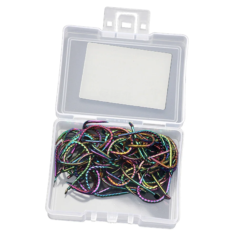 50pcs Fishing Hook Colorful Long Handle Fine Crucian Carp Izu Platform Fishing Hook With Barb High-quality
50pcs Fishing Hook Colorful Long Handle Fine Crucian Carp Izu Platform Fishing Hook With Barb High-quality