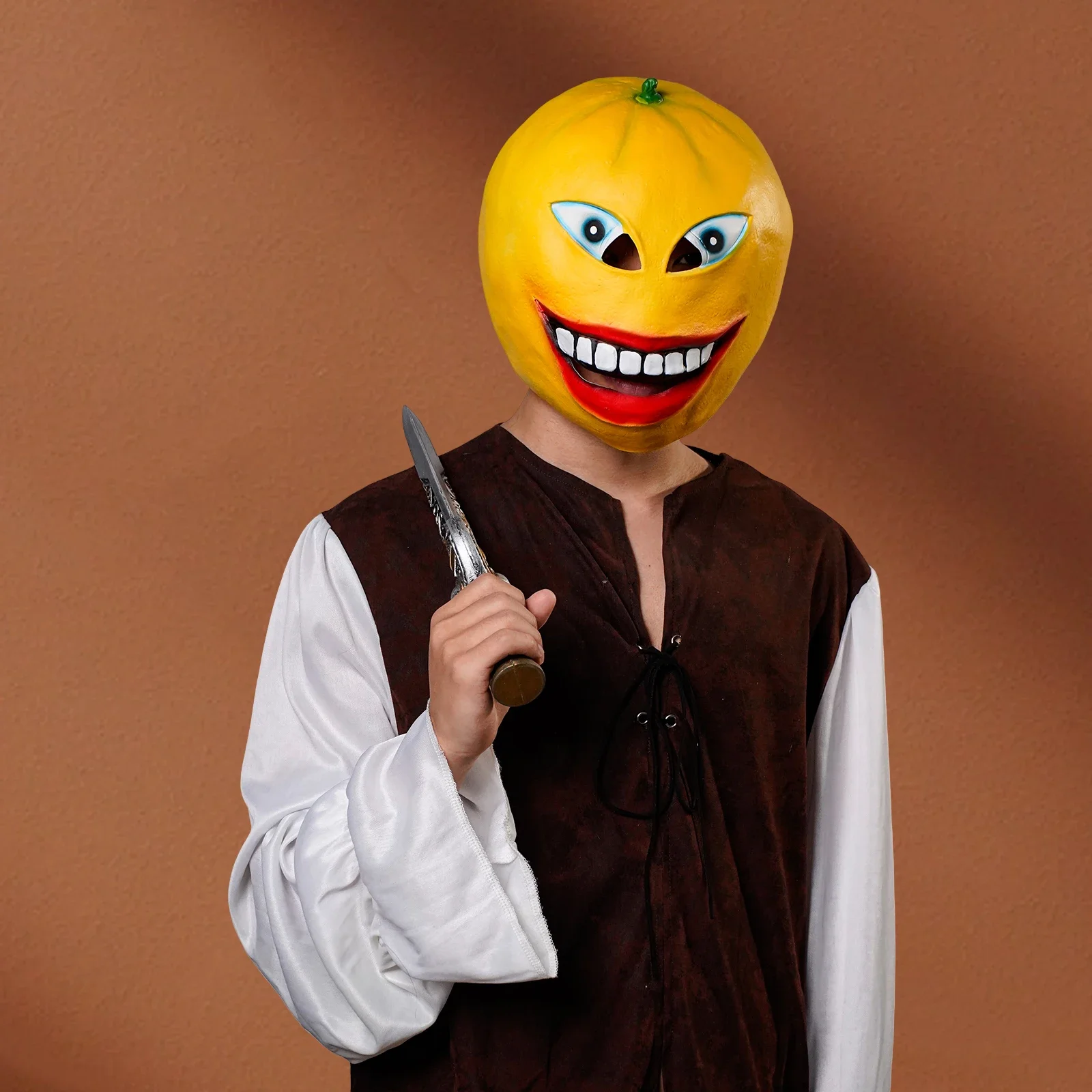 2025halloweenMasque tify aux fruits, couvre-chef Orange – Convient pour косплей, карнавал, аксессуары для очков
2025halloweenMasque tify aux fruits, couvre-chef Orange – Convient pour косплей, карнавал, аксессуары для очков