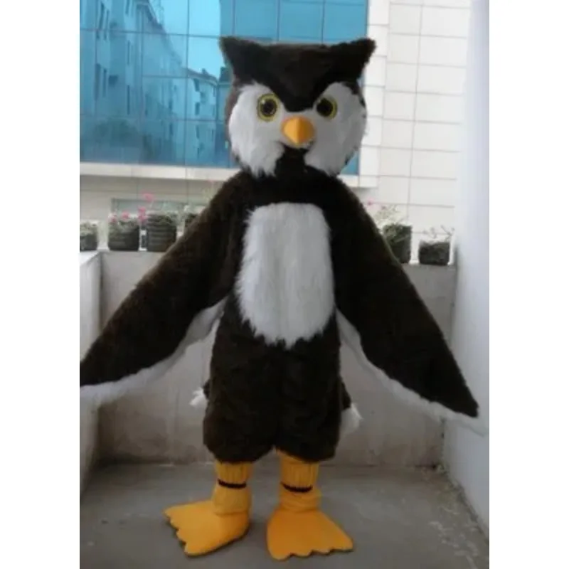 2019 Adults Hot Brown Owl Mascot Costumes Long-haired eagle Halloween Dress Cosplay Unisex Hallowen Gift performance party
2019 Adults Hot Brown Owl Mascot Costumes Long-haired eagle Halloween Dress Cosplay Unisex Hallowen Gift performance party