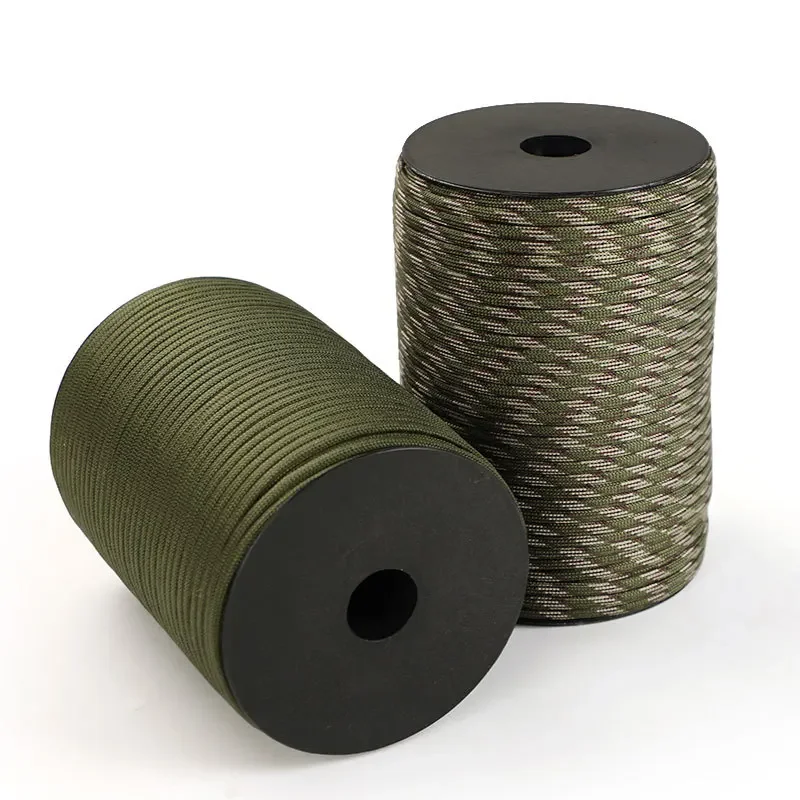 9-Core Paracord Rope 4mm Outdoor Parachute Cord Survival Umbrella Tent Lanyard Strap Clothesline100M 550 Military
9-Core Paracord Rope 4mm Outdoor Parachute Cord Survival Umbrella Tent Lanyard Strap Clothesline100M 550 Military