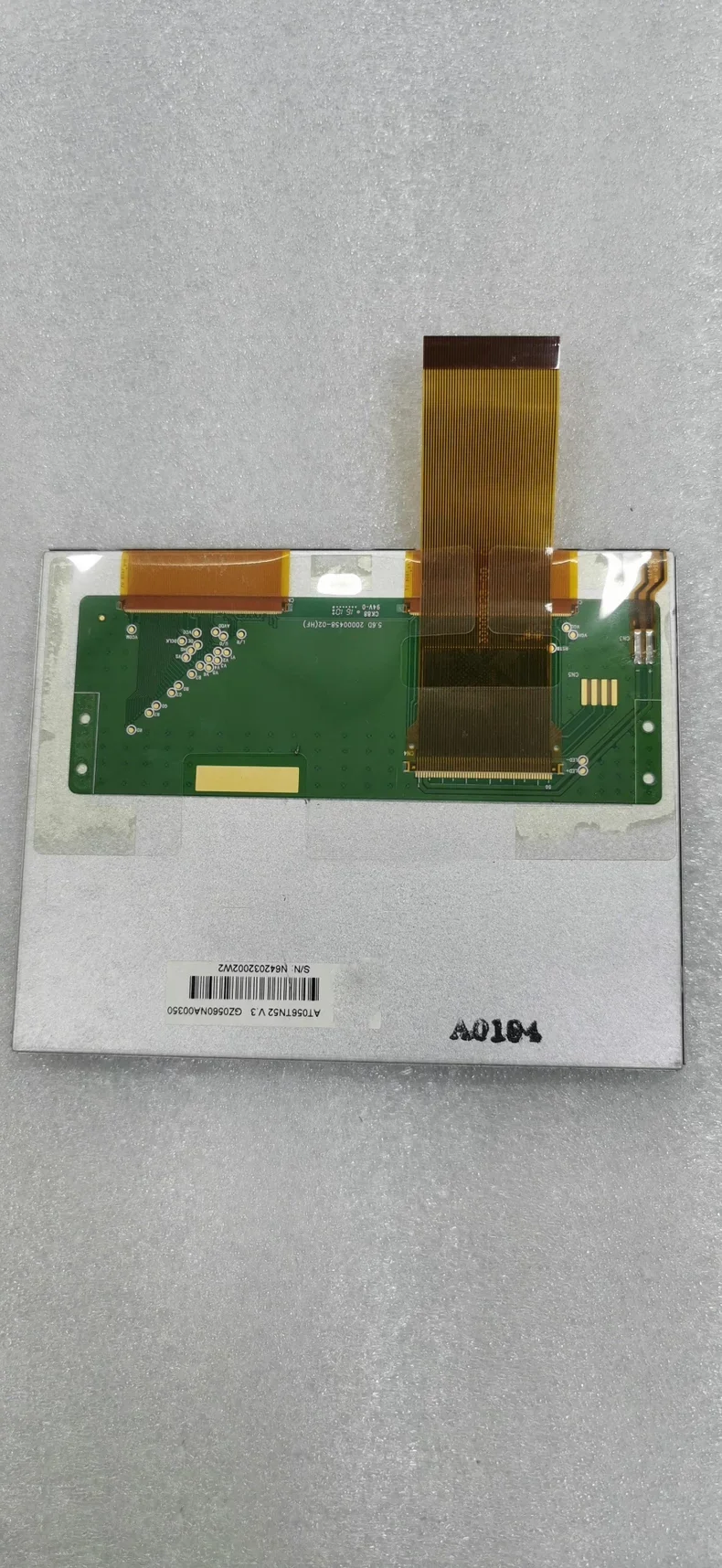 5,6-дюймовый ЖК-экран AT056TN52 V.3, проверен на нормальную работу перед отправкой.
5,6-дюймовый ЖК-экран AT056TN52 V.3, проверен на нормальную работу перед отправкой.