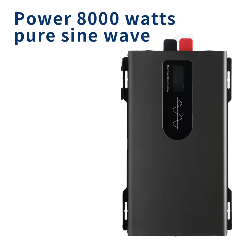 Pure Sine Wave Inverter 12V 24V 48V 60V To AC 220V 110V 8000W Car Inverters Solar Off Grid Inverters Power Supply
Pure Sine Wave Inverter 12V 24V 48V 60V To AC 220V 110V 8000W Car Inverters Solar Off Grid Inverters Power Supply
