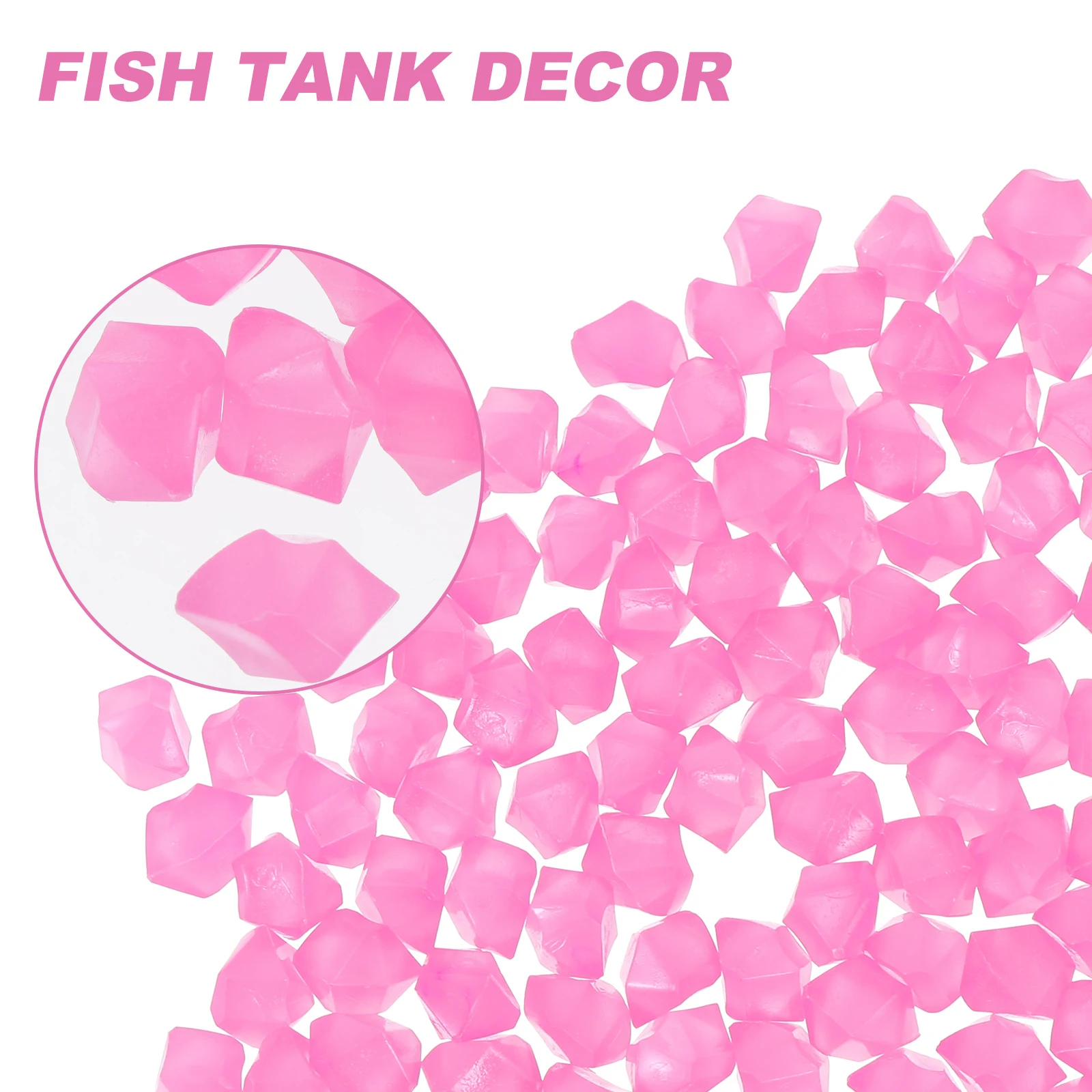 300pcs Glow Purple Red Fish Tank Stone Decor Resin Pebbles for Aquarium Fish Tank Decor Non Fading Landscape Garden Supplies
300pcs Glow Purple Red Fish Tank Stone Decor Resin Pebbles for Aquarium Fish Tank Decor Non Fading Landscape Garden Supplies