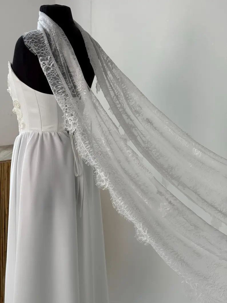 Ivory Wedding Long Neck Scarf Lace Bridal Shoulder Cape Bridal Accessories Wedding Jackets Wrap Accepts Bulk Orders
Ivory Wedding Long Neck Scarf Lace Bridal Shoulder Cape Bridal Accessories Wedding Jackets Wrap Accepts Bulk Orders