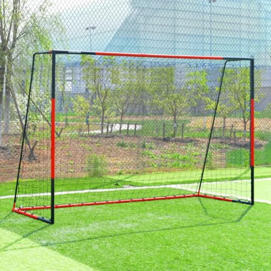 Backyard indoor outdoor soccer training: steel frame, black, heavy-duty all-weather net with quick assembly
Backyard indoor outdoor soccer training: steel frame, black, heavy-duty all-weather net with quick assembly