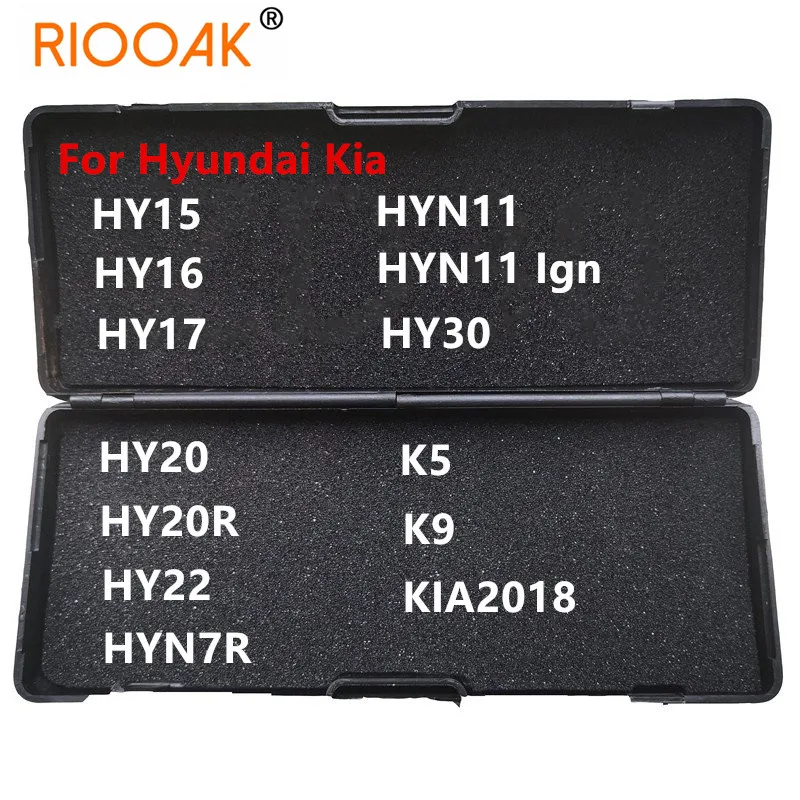 Инструмент Lishi 2 в 1 HY15 HY16 HY17 HY20 HY20R HY22 HYN7R HYN11 HY30 K5 K9 Kia2018 слесарный инструмент для Hyundai Kia
Инструмент Lishi 2 в 1 HY15 HY16 HY17 HY20 HY20R HY22 HYN7R HYN11 HY30 K5 K9 Kia2018 слесарный инструмент для Hyundai Kia