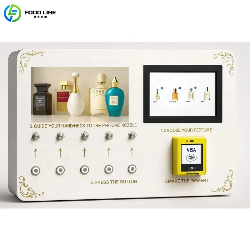 Customized Mini Smart Electronic Perfume Vending Machine Wall Mounted Fragrance Spray Dispenser for Store and Shop
Customized Mini Smart Electronic Perfume Vending Machine Wall Mounted Fragrance Spray Dispenser for Store and Shop