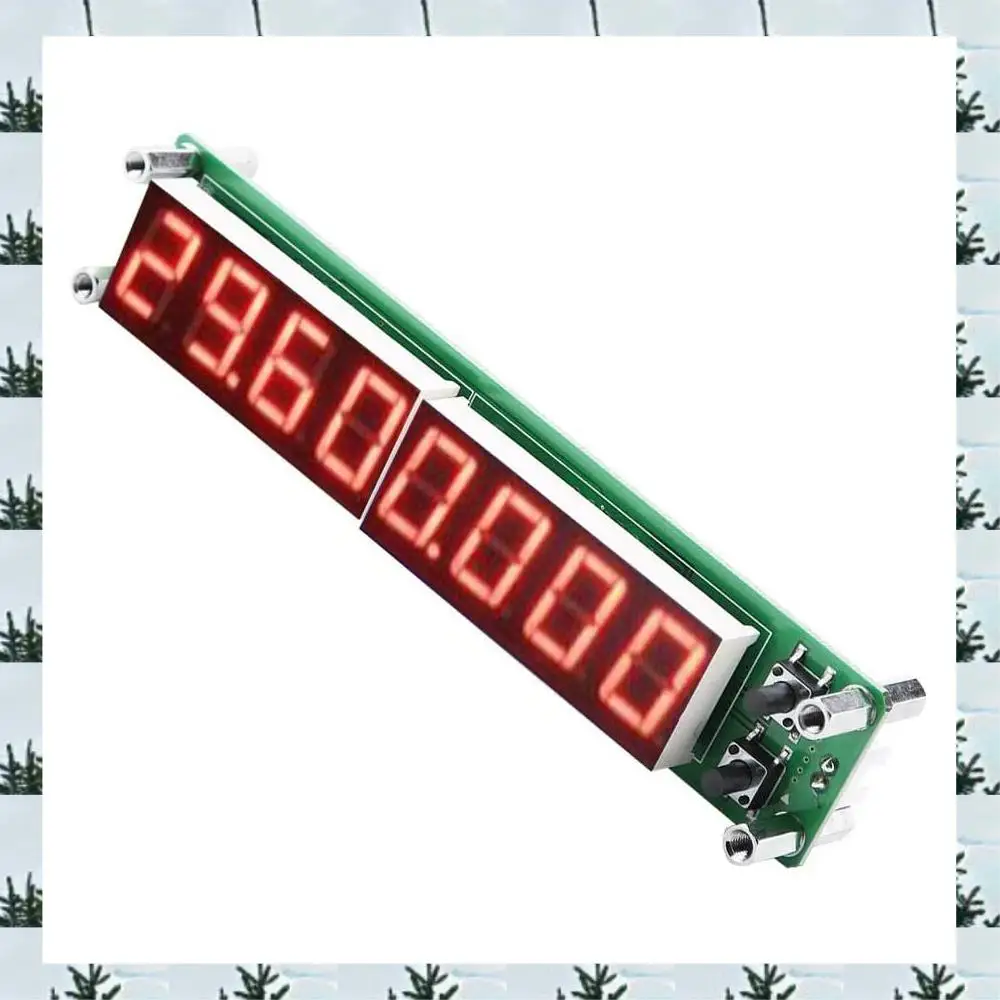 ABLG PLJ-8LED-H Частотомер радиочастотного сигнала Модуль тестера Cymometer 0,1-1000 МГц, светодиодный цифровой тарометр Частотомер
ABLG PLJ-8LED-H Частотомер радиочастотного сигнала Модуль тестера Cymometer 0,1-1000 МГц, светодиодный цифровой тарометр Частотомер