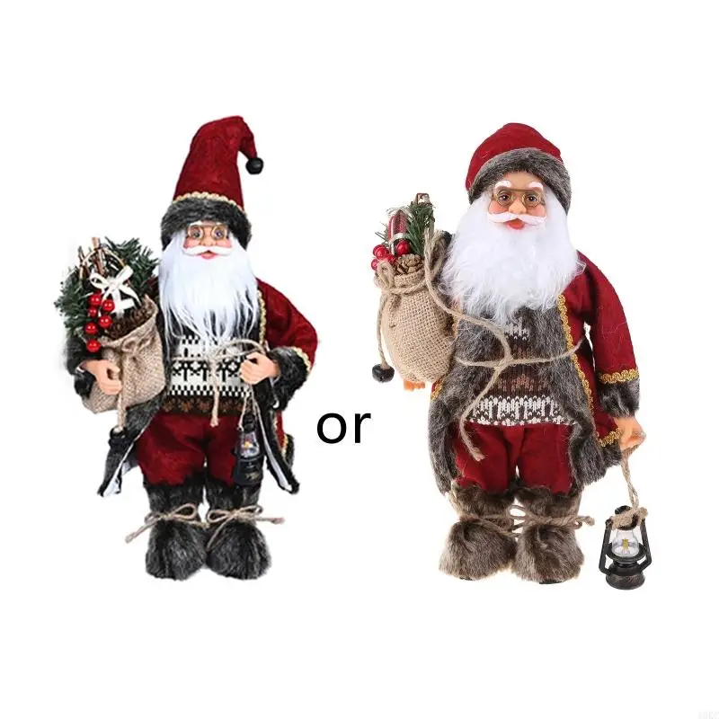 A0KC Christmas Santa for Doll with Gift Bag Oil Lamp Plush Long Robe Standing Figurines Statues Decoration Xmas Ornament
A0KC Christmas Santa for Doll with Gift Bag Oil Lamp Plush Long Robe Standing Figurines Statues Decoration Xmas Ornament