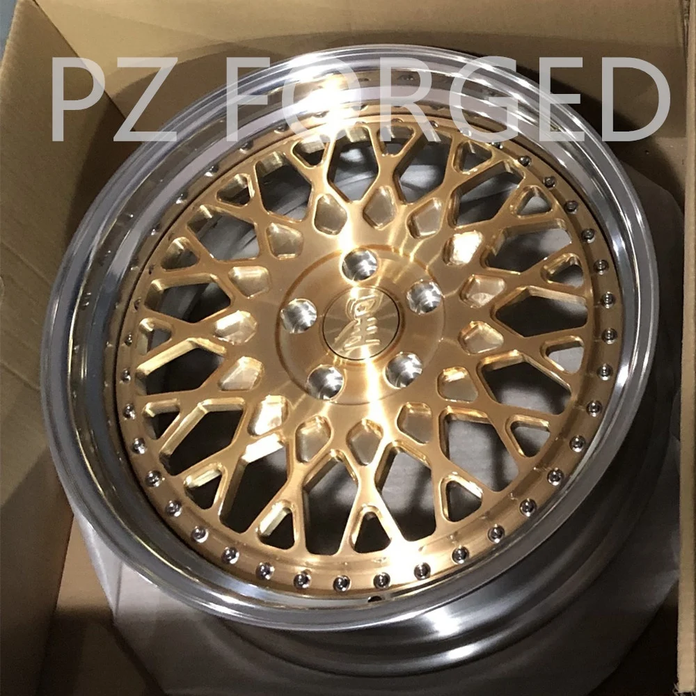 Brushed Gold Concave Design and Polished Barrel Custom 22 Inch Forged Rims for Pors che Ma can
Brushed Gold Concave Design and Polished Barrel Custom 22 Inch Forged Rims for Pors che Ma can