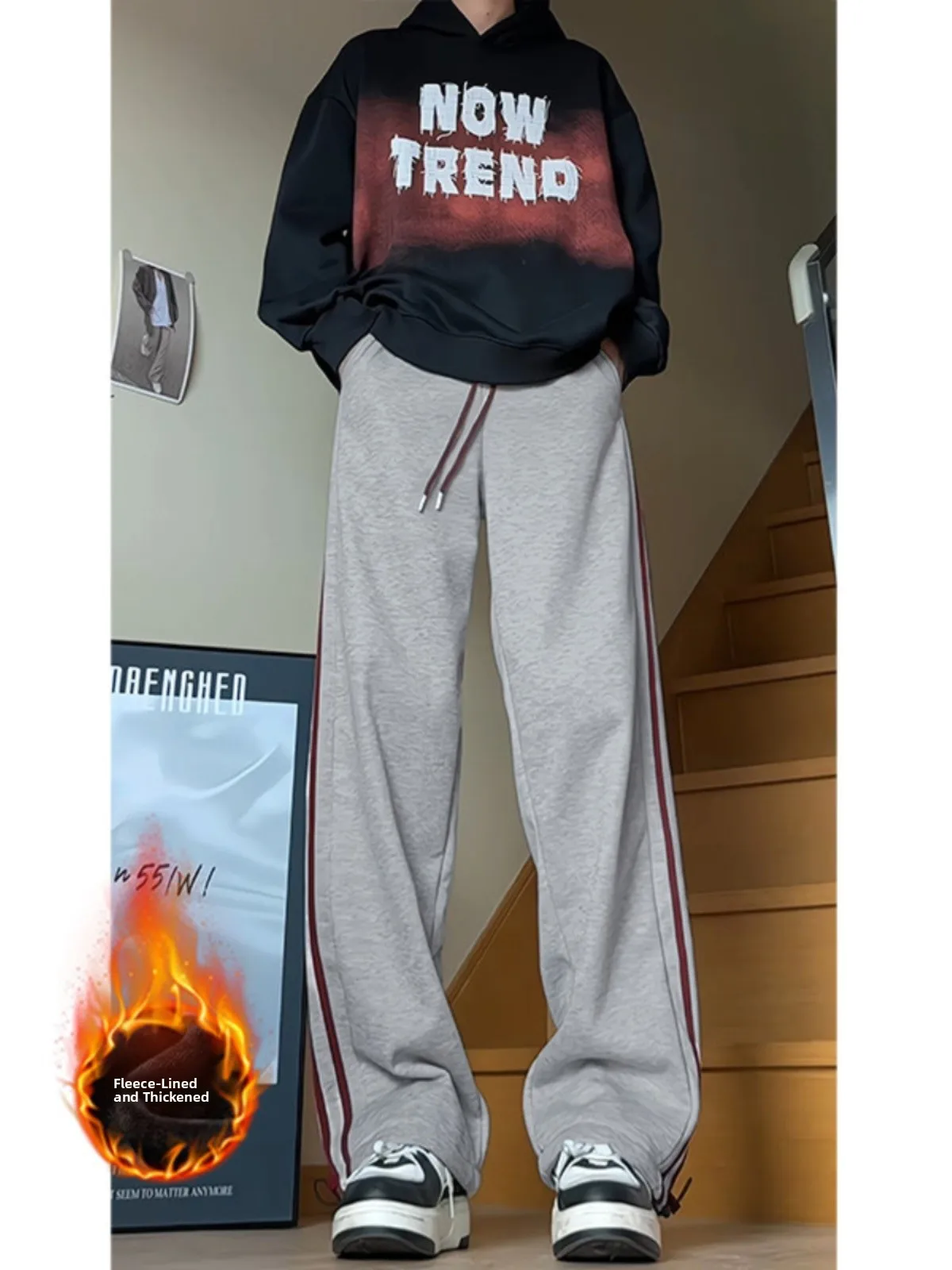 Cleanfit Men's Fce Lined Cargo Pants Autumn Winter Heavyweight Warm Casual Straight Leg Trousers Drapey Spor Streetwear
Cleanfit Men's Fce Lined Cargo Pants Autumn Winter Heavyweight Warm Casual Straight Leg Trousers Drapey Spor Streetwear