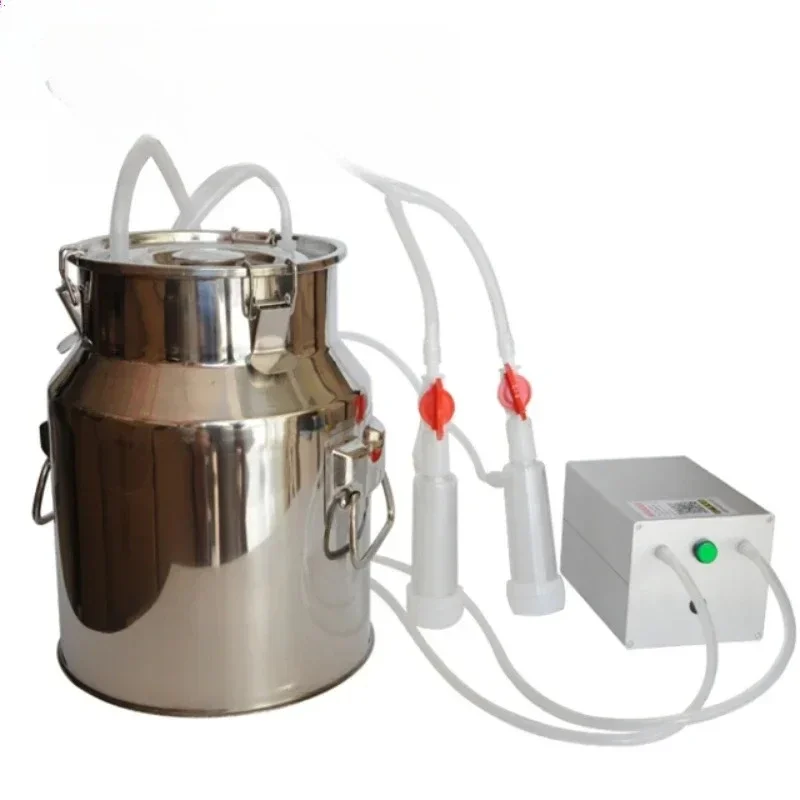 New Design Portable Vacuum Pump Electric Cow Milking Machine Automatic Goat Sheep Milking Machine
New Design Portable Vacuum Pump Electric Cow Milking Machine Automatic Goat Sheep Milking Machine