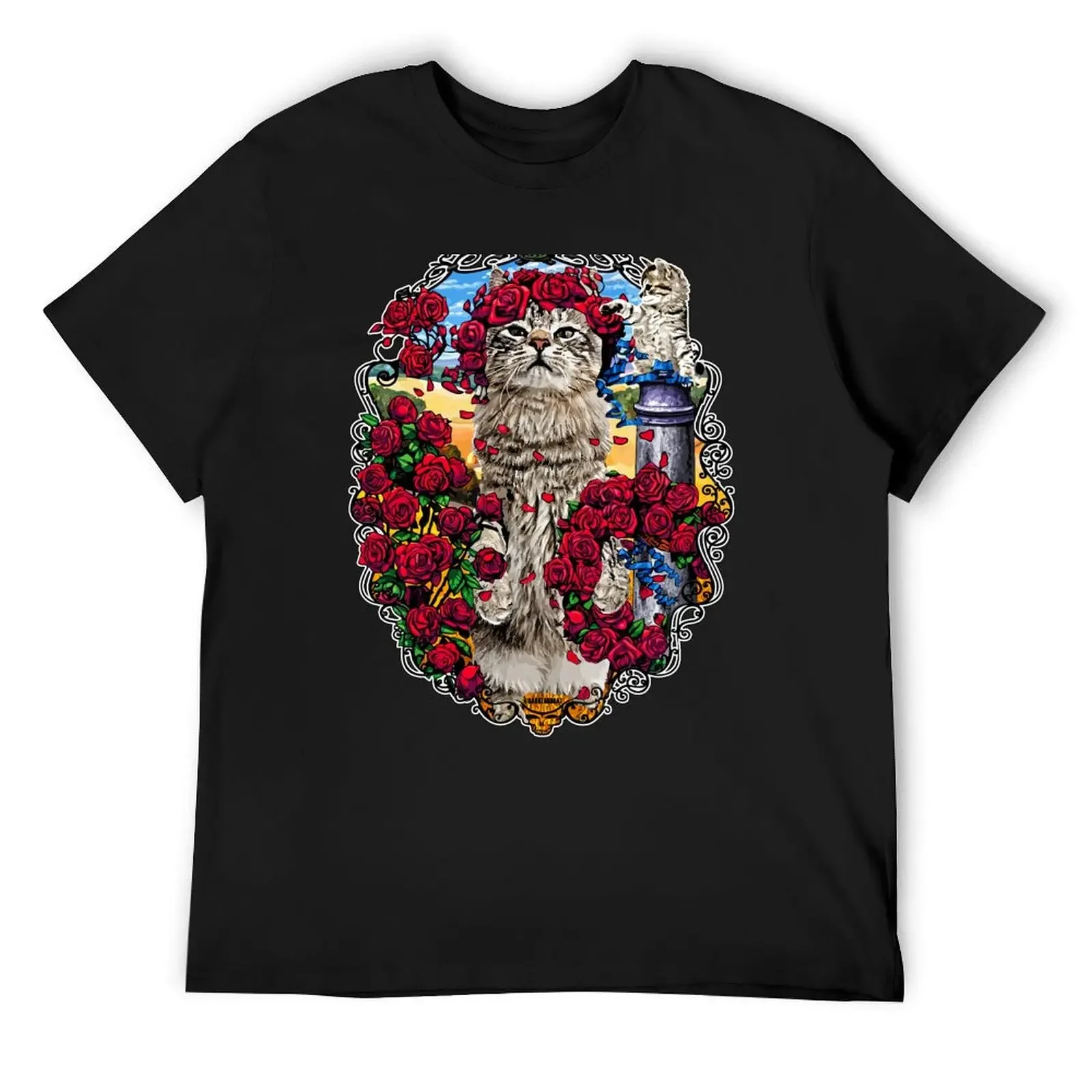 GRATEFUL CATS AND ROSES T-Shirt funny shirt cotton blue archive valentines boutique clothes sweat shirts, men
GRATEFUL CATS AND ROSES T-Shirt funny shirt cotton blue archive valentines boutique clothes sweat shirts, men