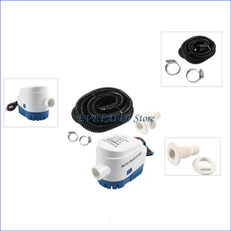 124B Motorized High Capacity 1100GPH Bilge 12V Water Durable Suitable for Houseboats & Seaplanes
124B Motorized High Capacity 1100GPH Bilge 12V Water Durable Suitable for Houseboats & Seaplanes