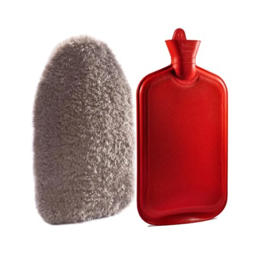 Teddy Hot Water Bottle with Lanyard Size: XXX-Large Hot Water Bag for Pain Relief BPA and Phthalates Free 100 Fl Oz Capacity
Teddy Hot Water Bottle with Lanyard Size: XXX-Large Hot Water Bag for Pain Relief BPA and Phthalates Free 100 Fl Oz Capacity