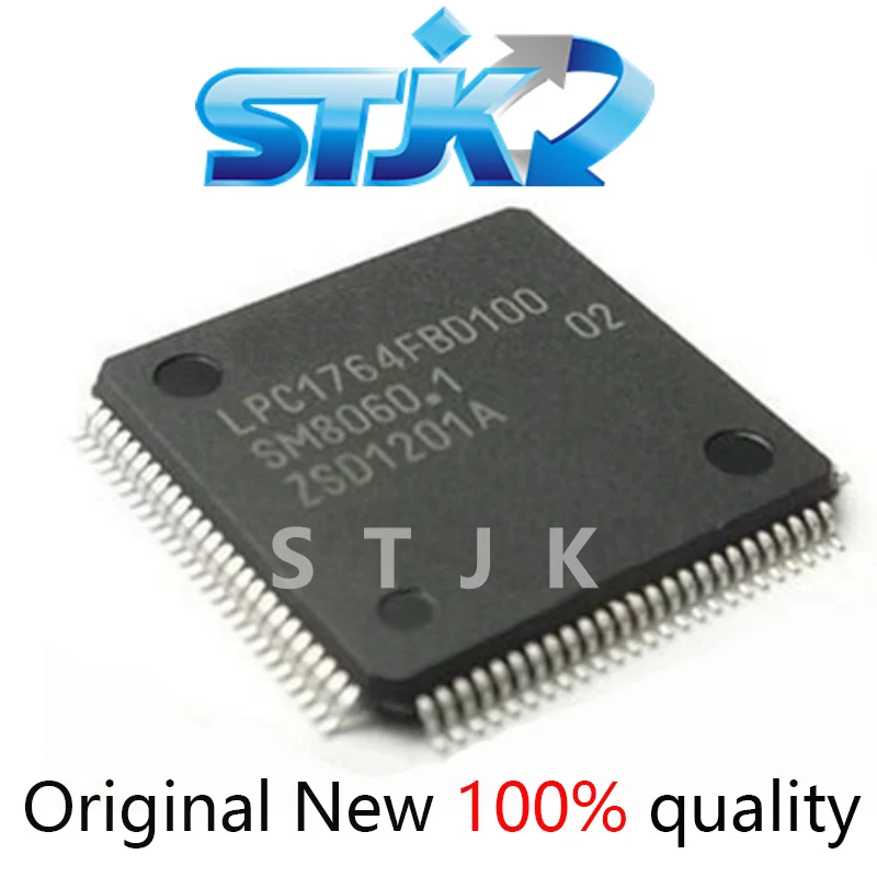 LPC1764FBD100 IC MCU 32BIT 128KB FLASH 100LQFP
LPC1764FBD100 IC MCU 32BIT 128KB FLASH 100LQFP