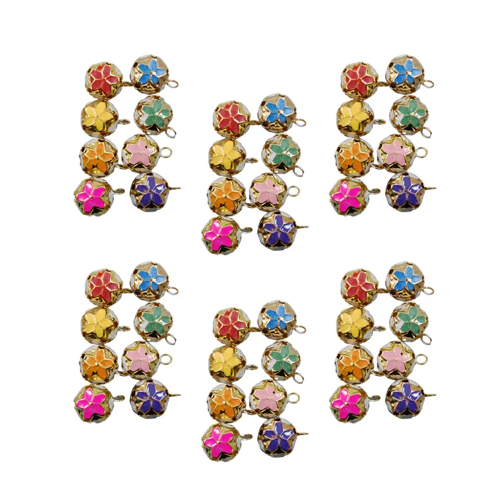 100 Pcs Cherry Blossom Hanging Bell Accessories Hollow Design Pendant DIY Craft Decor Iron Festive Gifts
100 Pcs Cherry Blossom Hanging Bell Accessories Hollow Design Pendant DIY Craft Decor Iron Festive Gifts