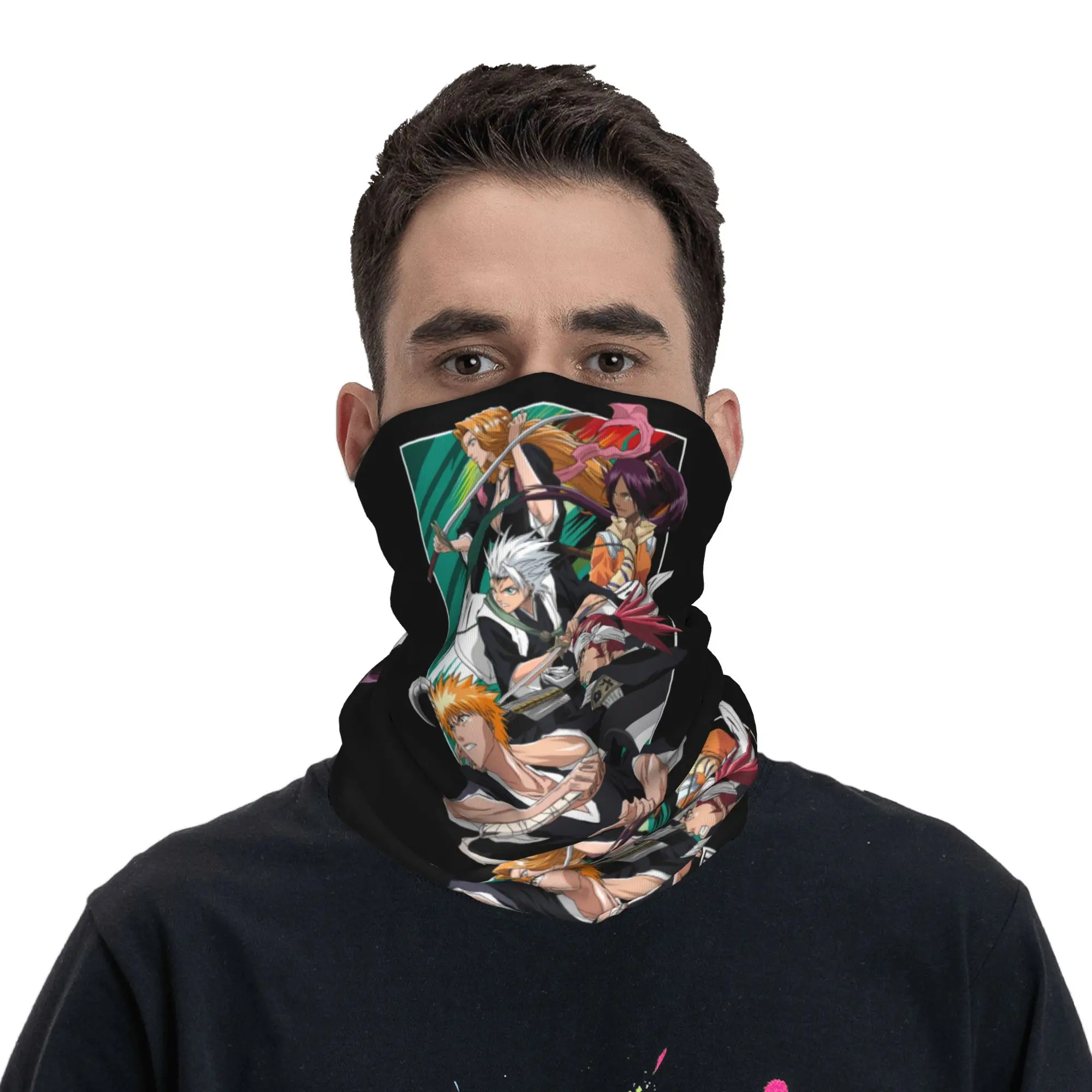 Manga Bleach Anime Bandana Neck Warmer Ski Tube Scarf Gaiter Ichigo Kurosaki Renji Abarai Yoruichi Shihoin Rangiku Face Cover
Manga Bleach Anime Bandana Neck Warmer Ski Tube Scarf Gaiter Ichigo Kurosaki Renji Abarai Yoruichi Shihoin Rangiku Face Cover