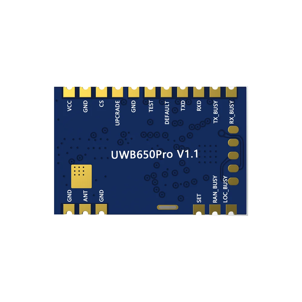 2PCS/Lot UWB650pro 500mW AES128 Encryption Uart interface High-Precision Ranging & Indoor Positioning UWB Module
2PCS/Lot UWB650pro 500mW AES128 Encryption Uart interface High-Precision Ranging & Indoor Positioning UWB Module