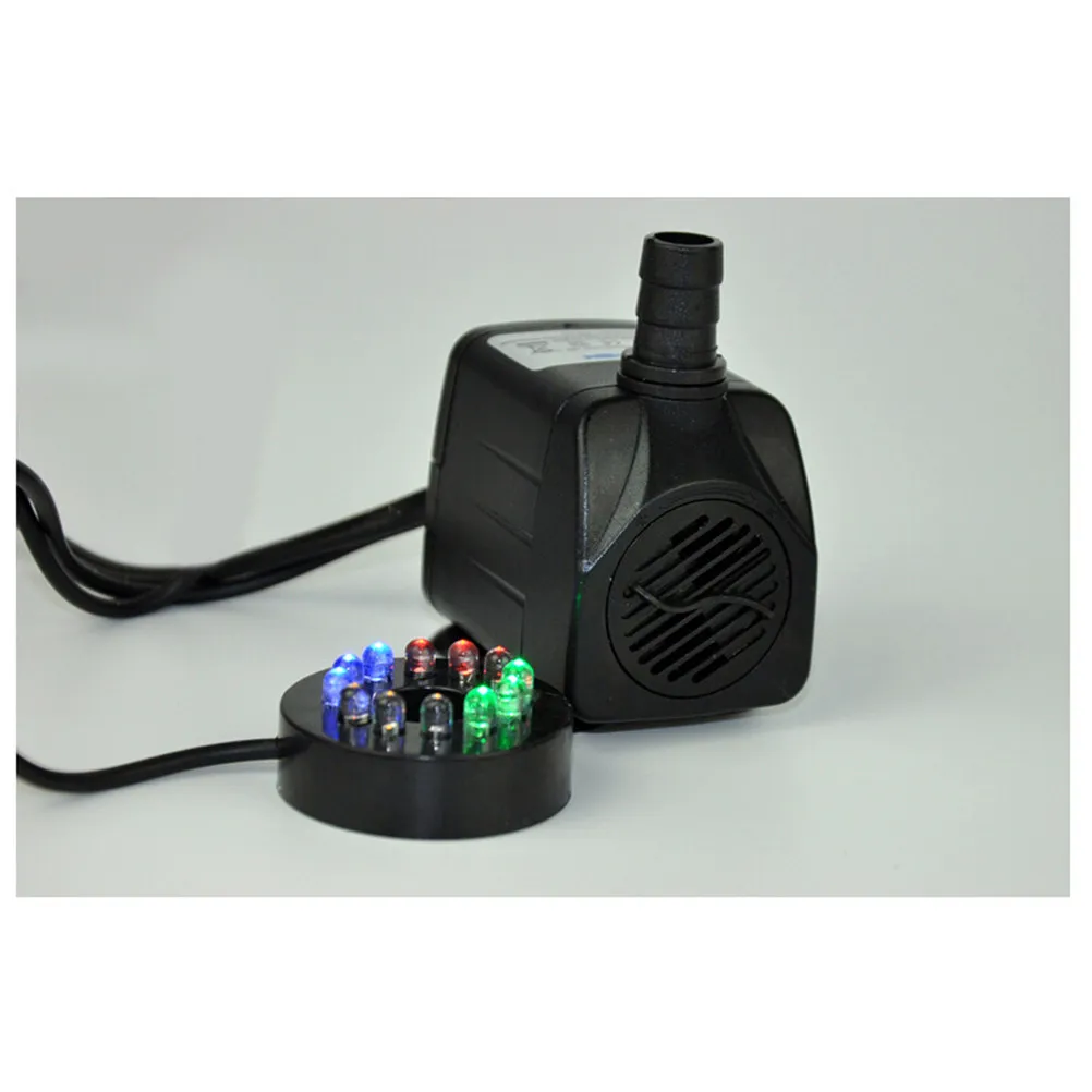 10W Multifunctional Submersible Water Pump for Aquarium Pond Fountain Systems Adjustable Flow Easy Clean 12 LED Lights Low Power
10W Multifunctional Submersible Water Pump for Aquarium Pond Fountain Systems Adjustable Flow Easy Clean 12 LED Lights Low Power