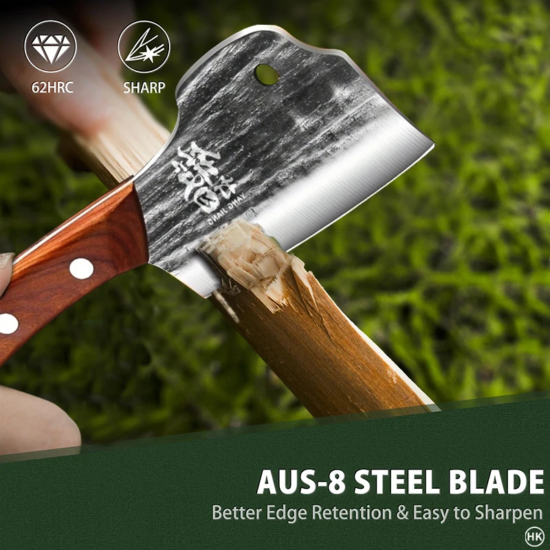 PTIEB 1pc Outdoor Hand Forged Small Vegetable Knife, Chopping and Cutting Knife, Sharp Fish Killing Knife, Specialty Knife
PTIEB 1pc Outdoor Hand Forged Small Vegetable Knife, Chopping and Cutting Knife, Sharp Fish Killing Knife, Specialty Knife