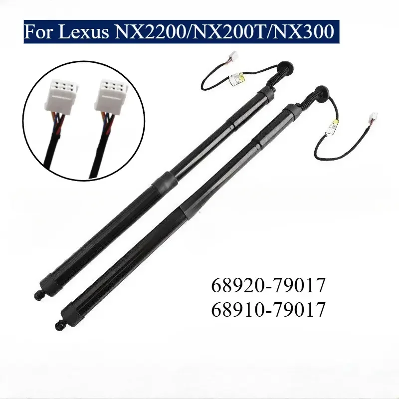 2pcs pair LH and RH Electric Tailgate Supports for Lexus NX2200 - 68920-79017/68910-79017, Quiet & Rustproof
2pcs pair LH and RH Electric Tailgate Supports for Lexus NX2200 - 68920-79017/68910-79017, Quiet & Rustproof