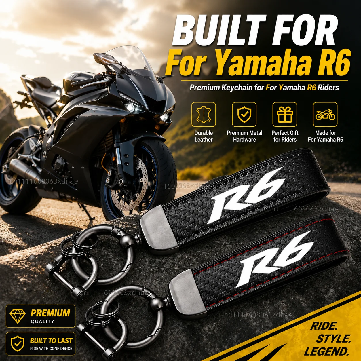 High-Grade Leather Motorcycle Keychain Holder Keyring Accessories For Yamaha YZFR6 YZF R6 R6S 1999-2015 2005 2007 2010
High-Grade Leather Motorcycle Keychain Holder Keyring Accessories For Yamaha YZFR6 YZF R6 R6S 1999-2015 2005 2007 2010