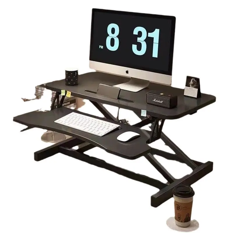 Standing notebook holder, adjustable desktop height rack lifting table on the desk
Standing notebook holder, adjustable desktop height rack lifting table on the desk