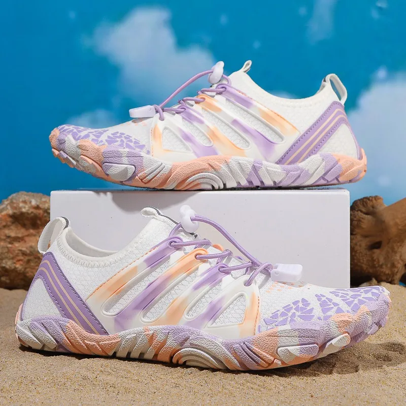 Мужская и женская пляжная обувь для дайвинга, подводного плавания и плавания — уличная обувь для пешего туризма и скалолазания с пятью пальцами, нескользящая и дышащая
Мужская и женская пляжная обувь для дайвинга, подводного плавания и плавания — уличная обувь для пешего туризма и скалолазания с пятью пальцами, нескользящая и дышащая