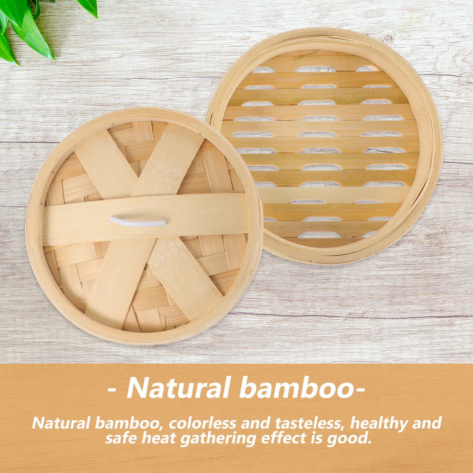 Bamboo Steamer Baskets for Cooking 3 Tier Reusable Practical Steamer Set Easy Clean Suitable Vegetables Fish Meat Healthy Diet
Bamboo Steamer Baskets for Cooking 3 Tier Reusable Practical Steamer Set Easy Clean Suitable Vegetables Fish Meat Healthy Diet