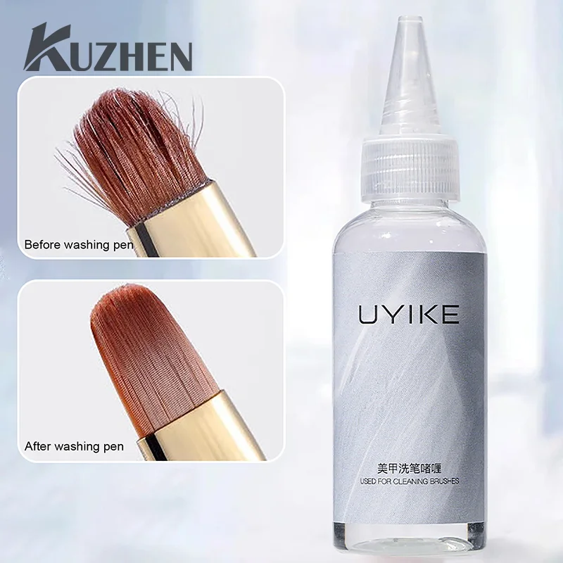 60ml Nail Art Brush Cleanser Liquid Remover Non-irritating Effective Washable UV Nail Art Pen Manicure Cleaning Care Tools
60ml Nail Art Brush Cleanser Liquid Remover Non-irritating Effective Washable UV Nail Art Pen Manicure Cleaning Care Tools
