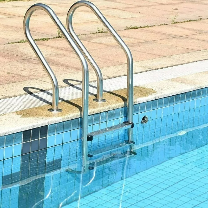 Outdoor Stainless Steel Pool Accessories Anti-Slip Pool Ladder Multi-Step Design For Pools And Spa Scenes High Quality Choice
Outdoor Stainless Steel Pool Accessories Anti-Slip Pool Ladder Multi-Step Design For Pools And Spa Scenes High Quality Choice