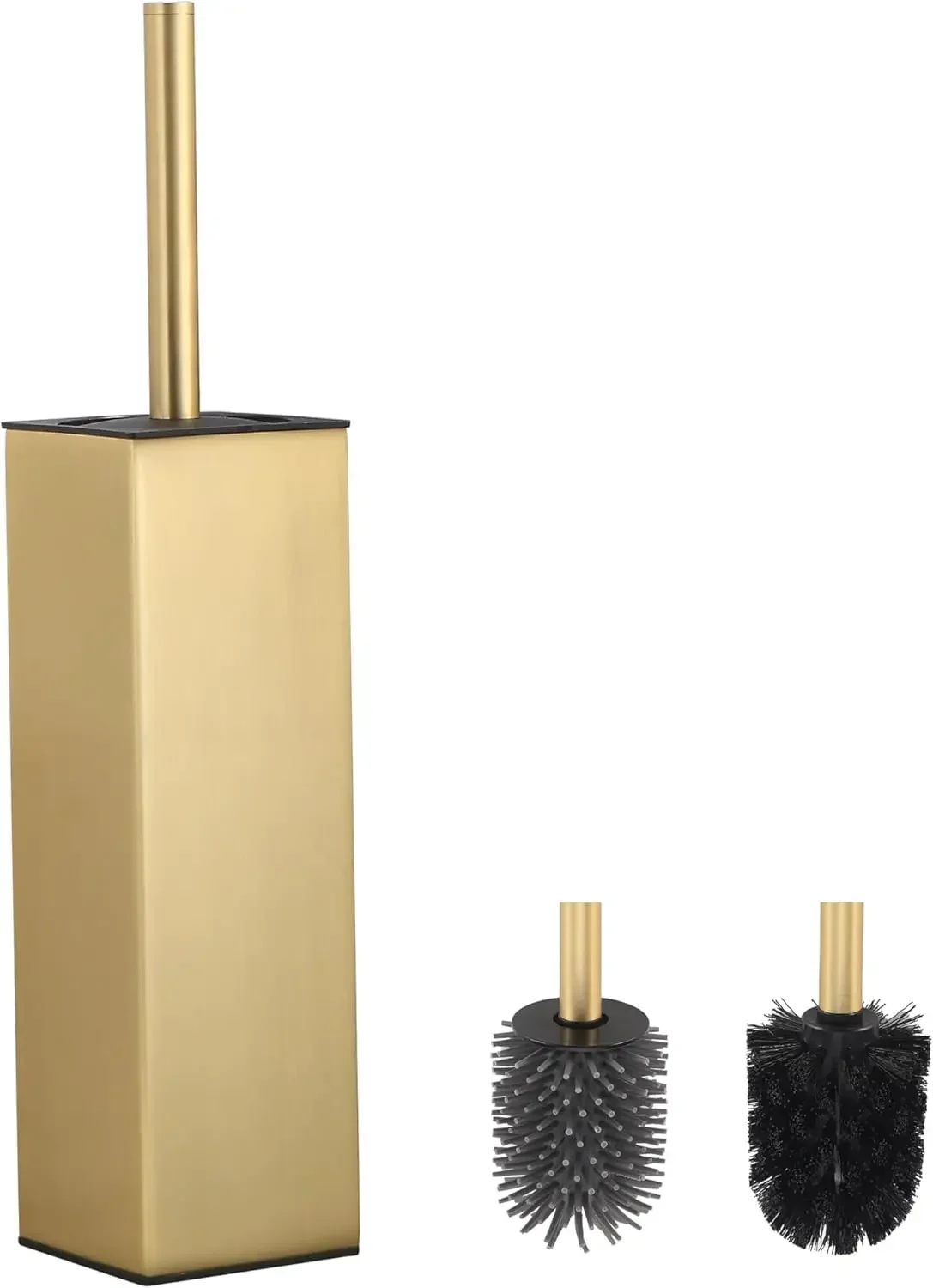 Brushed Gold Toilet Brush & Holder Set Freestanding Bathroom Accessories
Brushed Gold Toilet Brush & Holder Set Freestanding Bathroom Accessories