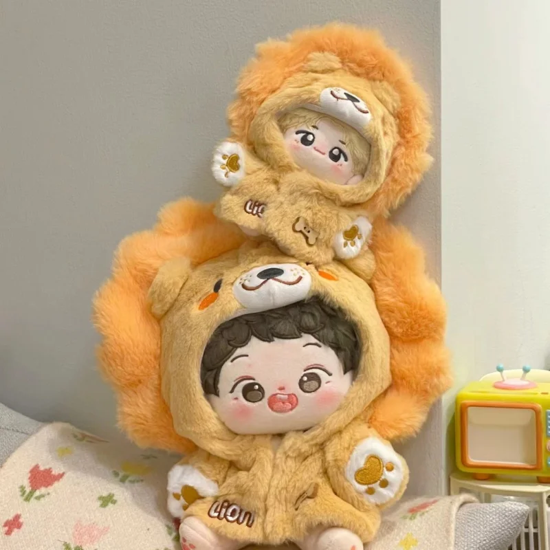 Doll Clothes Jacket 20cm 10cm Dress-Up Doll Outfit Cute Cartoon Lion One-Piece Kawaii Decoration Cosplay Toy Surprise Xams Gift
Doll Clothes Jacket 20cm 10cm Dress-Up Doll Outfit Cute Cartoon Lion One-Piece Kawaii Decoration Cosplay Toy Surprise Xams Gift