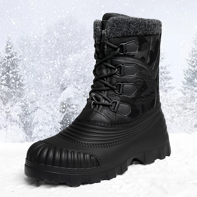 Winter Plush Boots Men Camouflage Thick High Top Work Boot Outdoor Warm Snow Boots Man Cotton Shoes Safety Motorcycle Ankle Boot
Winter Plush Boots Men Camouflage Thick High Top Work Boot Outdoor Warm Snow Boots Man Cotton Shoes Safety Motorcycle Ankle Boot