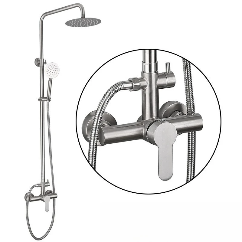 Душ из нержавеющей стали 304 для горячей и холодной воды, верхний душ с функцией подъема/опускания
Душ из нержавеющей стали 304 для горячей и холодной воды, верхний душ с функцией подъема/опускания