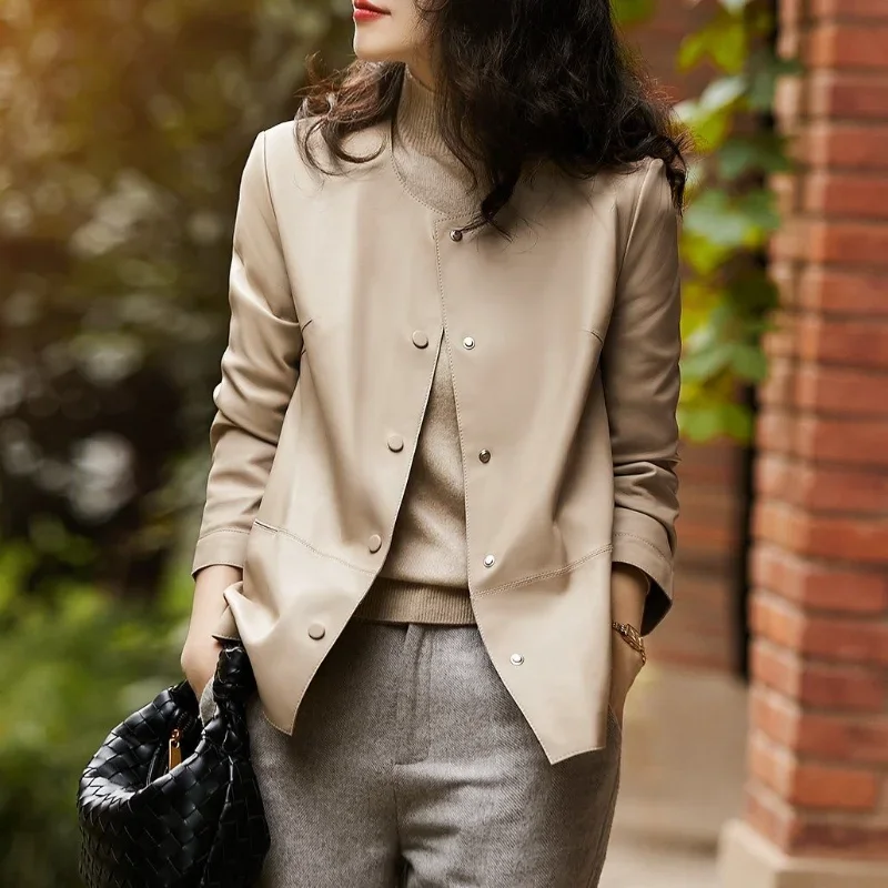 Winter Women's Coats On Offer With High Quality Bomber Leather Jacket Women Autumn Cold Baseball Clothes Fashion Trend Clothing
Winter Women's Coats On Offer With High Quality Bomber Leather Jacket Women Autumn Cold Baseball Clothes Fashion Trend Clothing