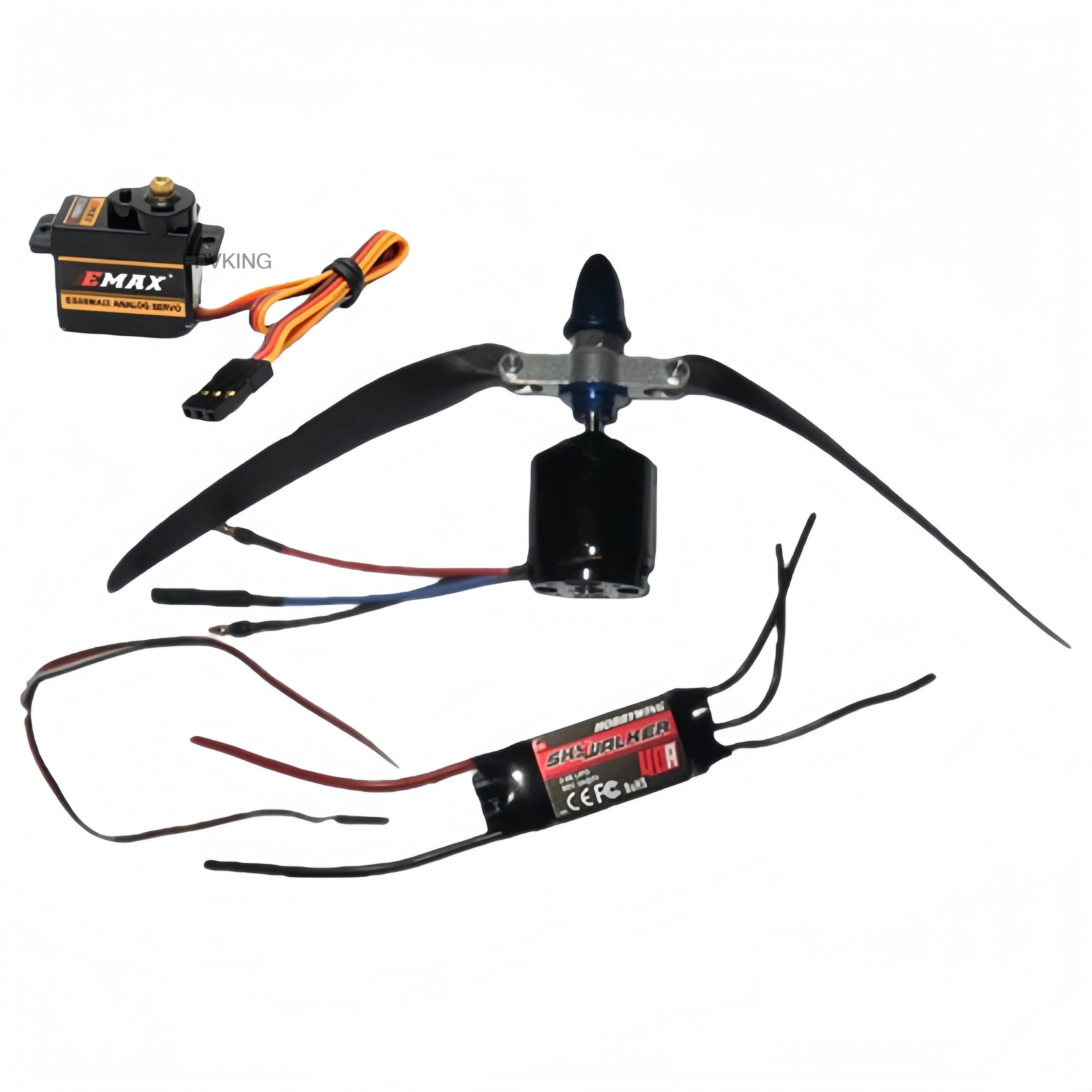 Skywalker X8 X7 Flying Wing Power Combo 12x6 Folding propeller + AX2820C Motor + 60A ESC + ES08MA Servos
Skywalker X8 X7 Flying Wing Power Combo 12x6 Folding propeller + AX2820C Motor + 60A ESC + ES08MA Servos