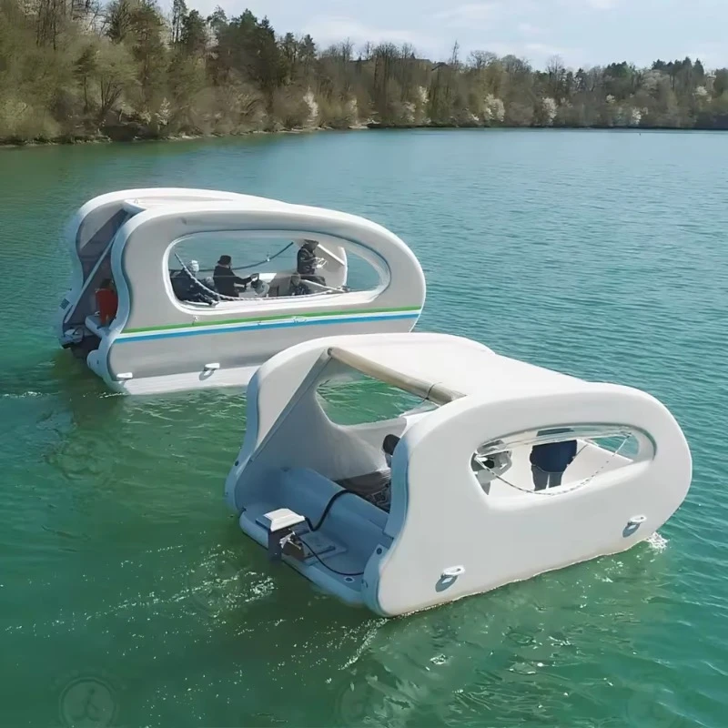 Floating Inflatable Electric Boat, Solar Powered Sustainable Inflatable Houseboat Optional , with Gasoline Engine for Water Fun
Floating Inflatable Electric Boat, Solar Powered Sustainable Inflatable Houseboat Optional , with Gasoline Engine for Water Fun