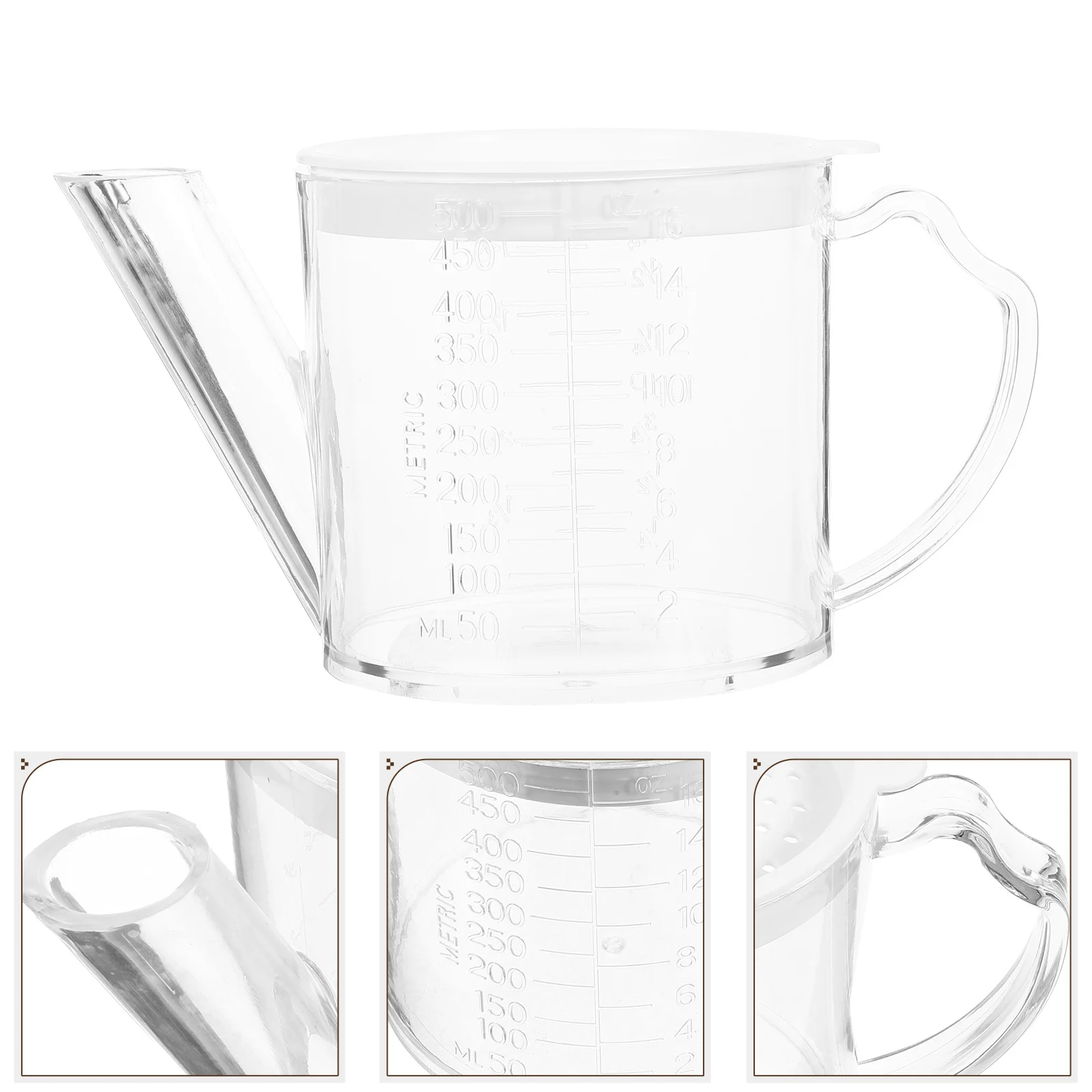 Clear Fat Separator with Built-in Filter for Healthy Cooking Oil Strainer and Storage Container Kitchen Grease Holder Used Oil
Clear Fat Separator with Built-in Filter for Healthy Cooking Oil Strainer and Storage Container Kitchen Grease Holder Used Oil