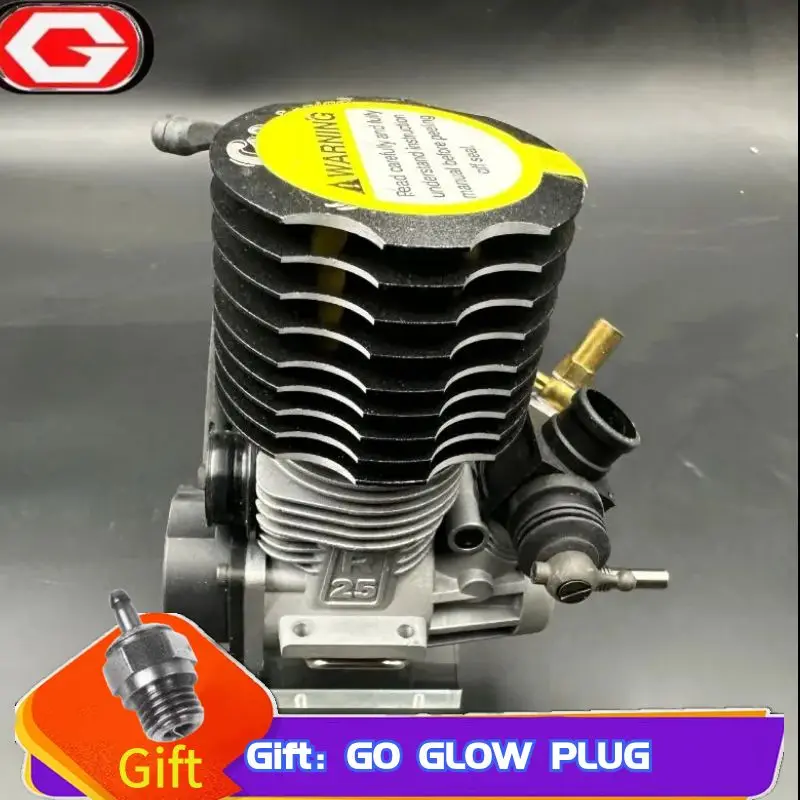 Original GO 25 Nitro Engine 4.1cc With Pull Starter Rear Row For Rc Car 1:8 Buggy Truggy Monster Truck Gift Glow Plug
Original GO 25 Nitro Engine 4.1cc With Pull Starter Rear Row For Rc Car 1:8 Buggy Truggy Monster Truck Gift Glow Plug