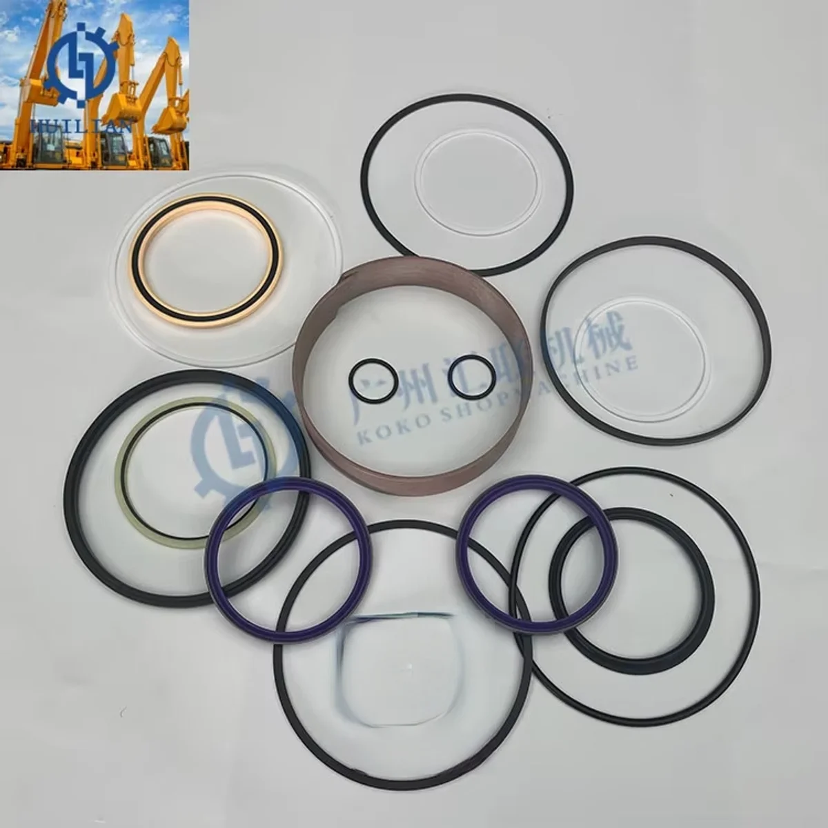 For 707-99-74080 7079974080 Seal Kit Excavator Hydraulic Oil Seal Oil Sealing Hydraulic Seal Kit Loader Excavator Bulldozer
For 707-99-74080 7079974080 Seal Kit Excavator Hydraulic Oil Seal Oil Sealing Hydraulic Seal Kit Loader Excavator Bulldozer
