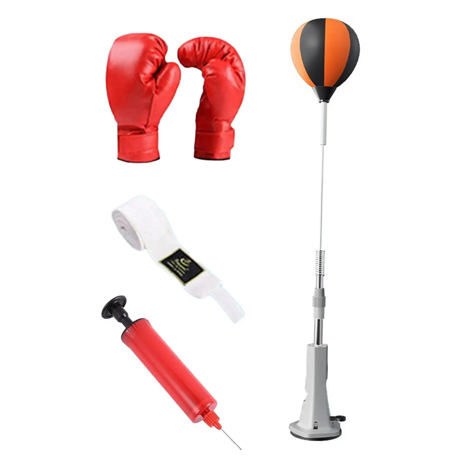 Boxing Reaction Ball Adjustable Mma Home Gym Hand Eye Coordination Training with Gloves Punch Practice Speed Ball Reflex Ball
Boxing Reaction Ball Adjustable Mma Home Gym Hand Eye Coordination Training with Gloves Punch Practice Speed Ball Reflex Ball