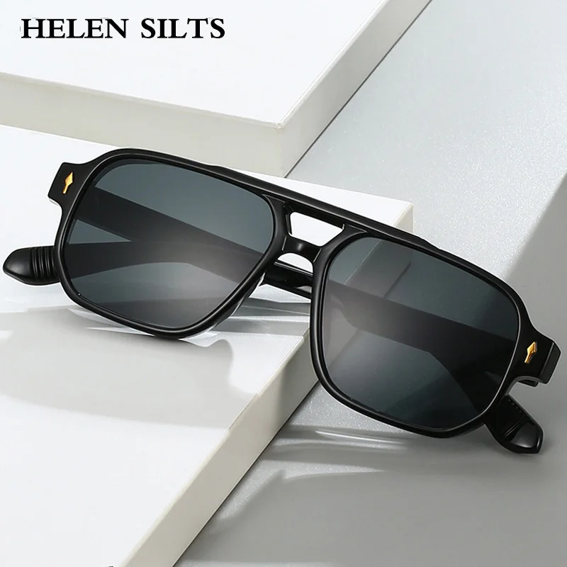 Retro Double Bridge Square Sunglasses UV400 Fashion Eyewear Candy Color Unisex Trendy Rivet Sun Glasses
Retro Double Bridge Square Sunglasses UV400 Fashion Eyewear Candy Color Unisex Trendy Rivet Sun Glasses
