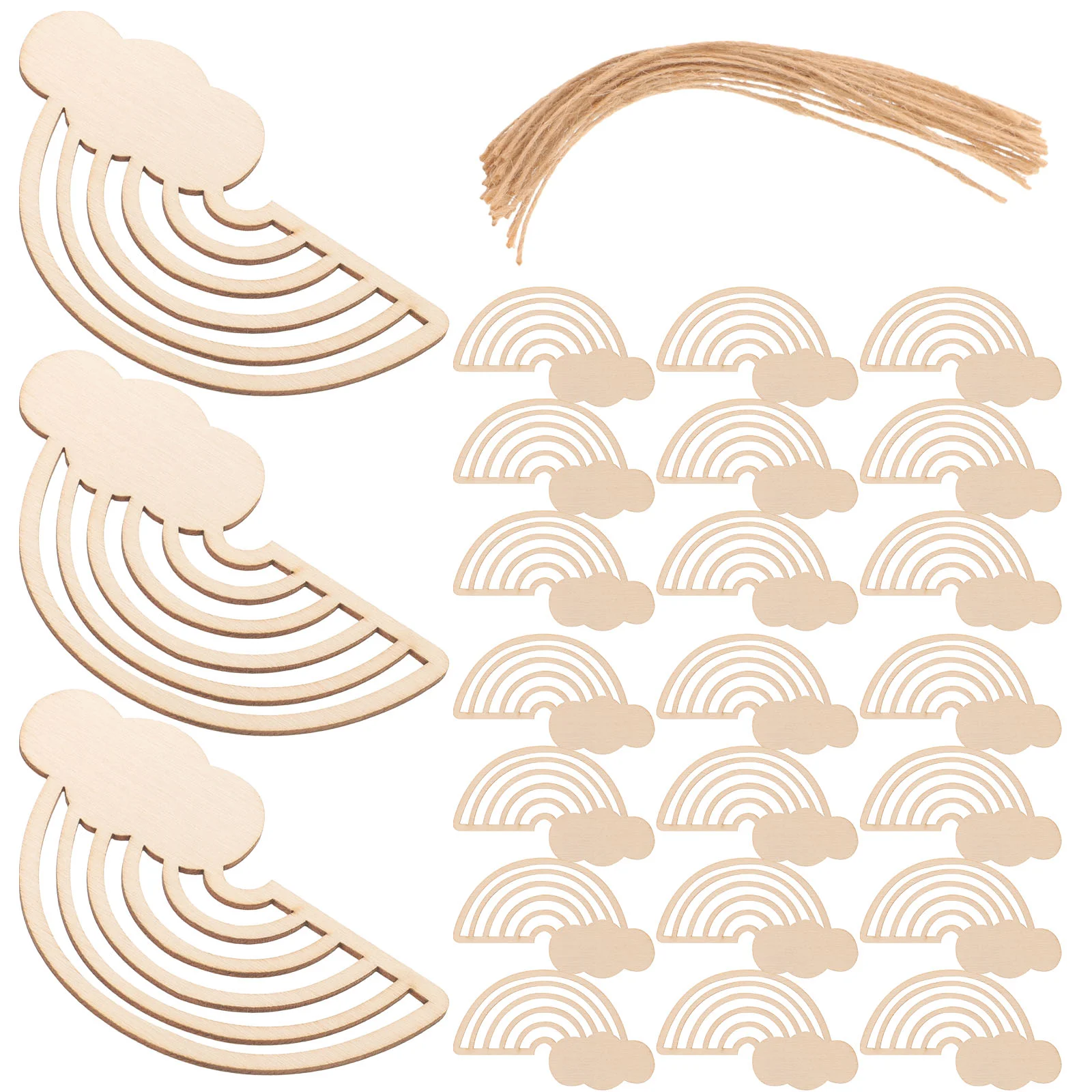 30 Pcs Rainbow Wood Chips Shape Wooden Cutouts Painting Slice Slices DIY Gift Tags Artwork Discs
30 Pcs Rainbow Wood Chips Shape Wooden Cutouts Painting Slice Slices DIY Gift Tags Artwork Discs