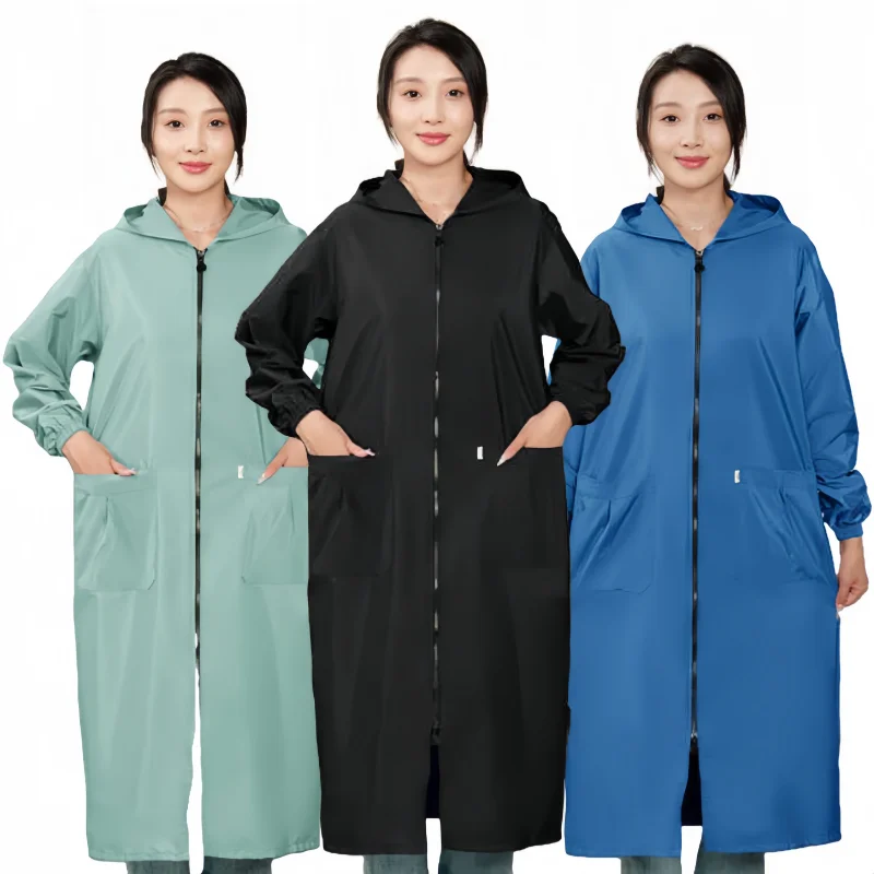 Long Style Waterproof Work Clothes Dog Grooming Clothing Pet Store Uniform Hair Salon Hairdresser Anti Hair Robe Long Sleeve
Long Style Waterproof Work Clothes Dog Grooming Clothing Pet Store Uniform Hair Salon Hairdresser Anti Hair Robe Long Sleeve