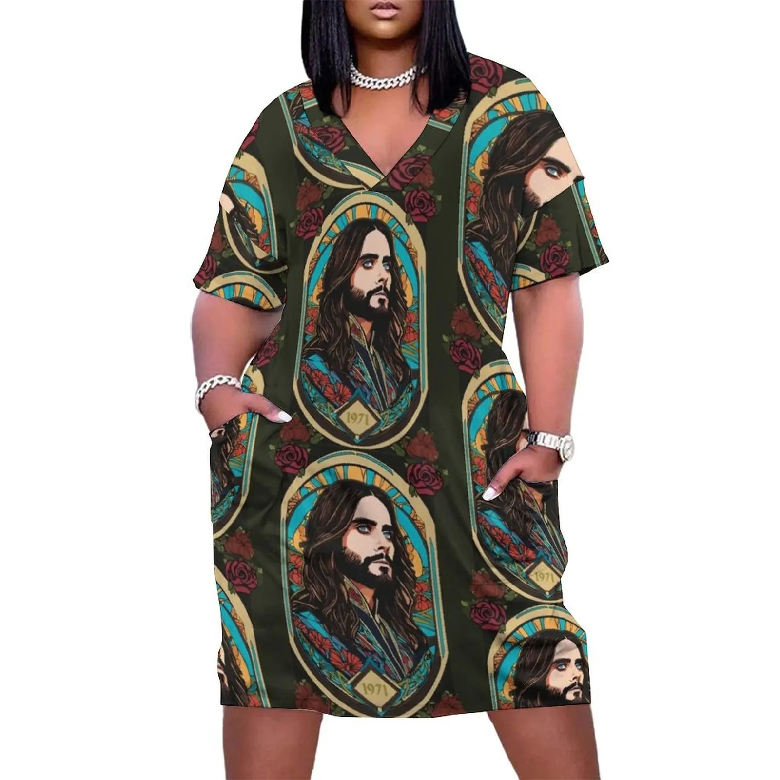 Jared Leto (30 seconds to Mars) Loose Pocket Dress Dress for pregnant women luxury evening dresses 2025 Summer dresses for women
Jared Leto (30 seconds to Mars) Loose Pocket Dress Dress for pregnant women luxury evening dresses 2025 Summer dresses for women