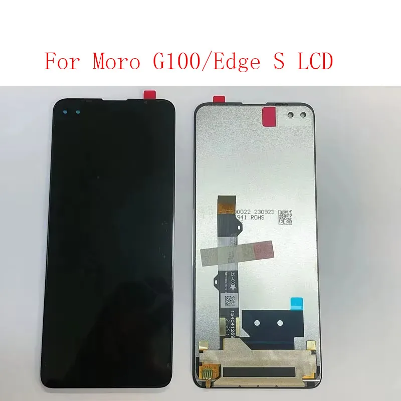 Оригинальный 6,7-дюймовый ЖК-дисплей для Motorola MOTO G100, дигитайзер сенсорного экрана в сборе для Moto Edge S, замена ЖК-дисплея
Оригинальный 6,7-дюймовый ЖК-дисплей для Motorola MOTO G100, дигитайзер сенсорного экрана в сборе для Moto Edge S, замена ЖК-дисплея